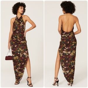Amanda Uprichard Floral Maxi Dress - Multicolor
